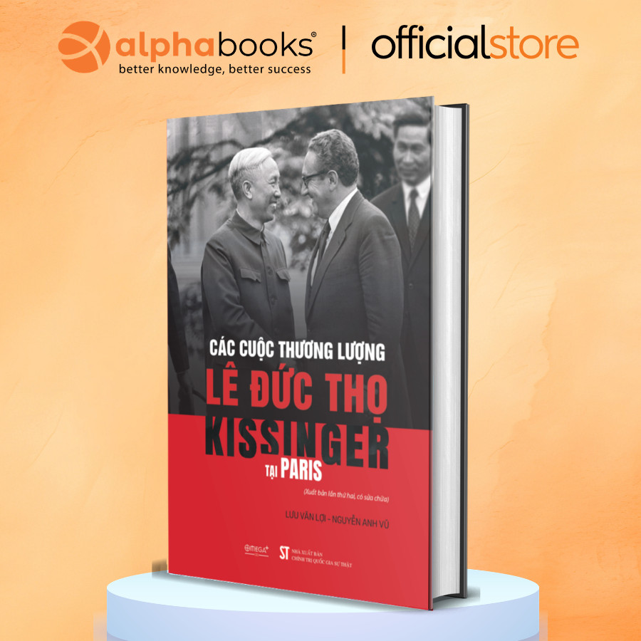 Combo sách: Hiệp Định Paris + CÁC CUỘC THƯƠNG LƯỢNG GIỮA LÊ ĐỨC THỌ & KISSINGER TẠI PARIS (Omega+)