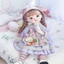 Sáu Điểm bjd Quần Áo Bé Mục Vụ Gothic Phong Cách Búp Bê Quần Áo Búp Bê Trang Phục Cho Bé Quần Áo Đầm 0406
