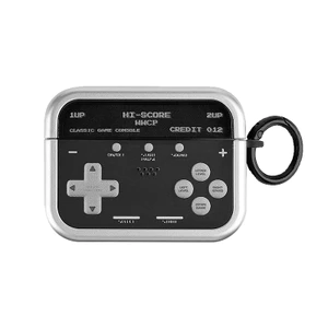 Thích hợp cho AirPodspro3 Retro Máy Chơi Game Tai Nghe Nút Vuông Thích Hợp Cho AirPods4 Vỏ Bảo Vệ Chống Sốc Thiết Kế Sáng Tạo