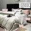 Bộ vỏ chăn ga gối 4 món chất liệu Tencel 80s vân chìm Memminbedding mang phong cách sang trọng và quý phái