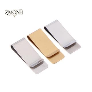 ZMONH 5 Cái Đơn Giản Mỏng Kim Loại Kẹp Tiền Di Động Đa Năng Kinh Doanh Kẹp Thẻ Nam Ví Đựng Thẻ Kinh Doanh Ví Kẹp Tiền Mặt Không