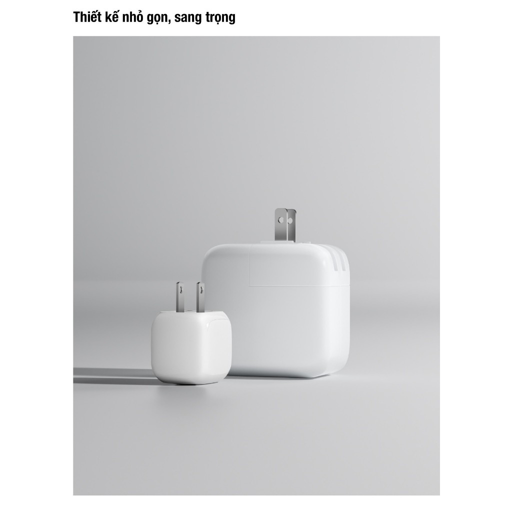 [Chính Hãng] Củ Sạc Nhanh Belkin BoostCharge 45W USB-C PD 3.1 PPS Cho iPhone Samsung - Nhỏ Gọn Khối Lập Phương Cubic