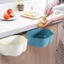 JUNYUE88US Hộp đựng rác treo nhà bếp, Giỏ đựng rác bằng nhựa hình đám mây, Công suất lớn sáng tạo Tiết kiệm không gian Cửa tủ Thùng rác Phòng tắm