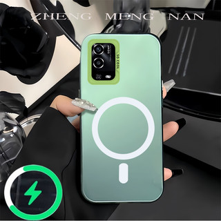 Thích hợp cho OPPO A55 4G A54 4G A74 4G A95 4G Vỏ điện thoại cho bạc mờ lỗ lớn màu trơn BQ bảo vệ sofe 0044