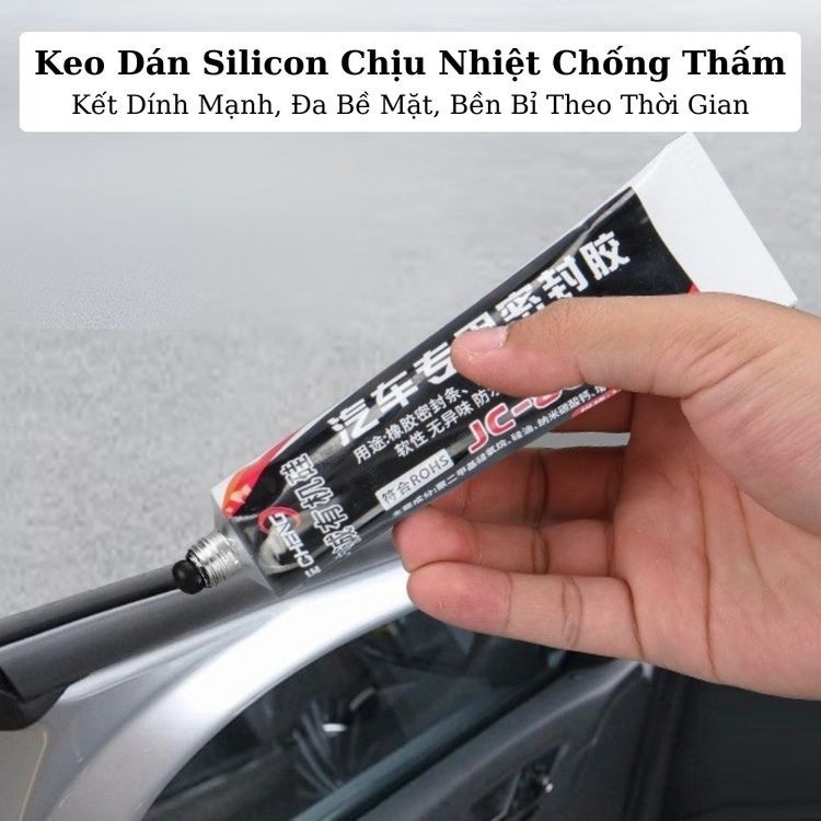 【COD】Keo dán silicon chịu nhiệt chống thấm ô tô, độ bám dính tuyệt đối, chống rò rỉ nước và khí, lý tưởng cho khe hở xe.