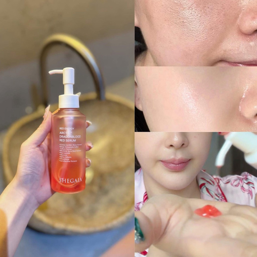 Serum Shegaia Red Energy Dragonblood Red 150ml Se Khít Lỗ Chân