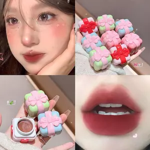 Son dưỡng môi 2 trong 1 Matte Blush & Lip Balm Full Coverage Makeup Lip Balm dành cho người mới bắt đầu Chuyên gia trang điểm