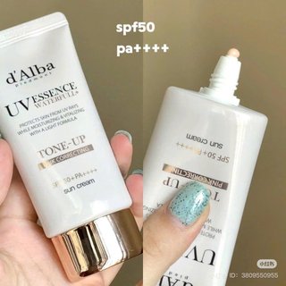 Kem chống nắng DALBA HỒNG 50ml hỗ trợ bảo vệ da khỏi tia UV, dưỡng sáng, nâng tone da
