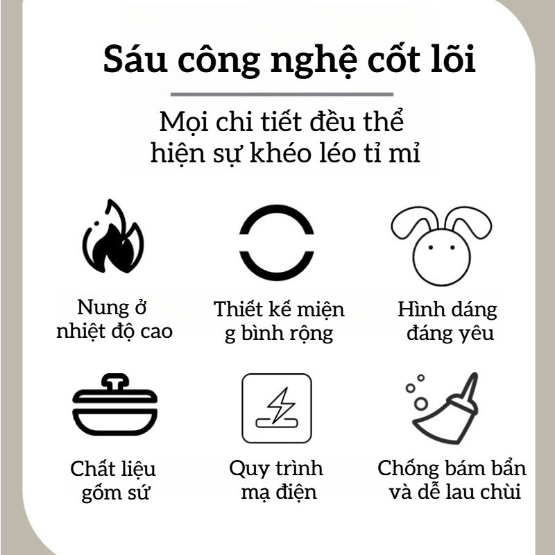 Hộp Gốm Sứ Hình Thỏ - Nắp Acrylic Chống Bụi, Đa Năng: Trang Trí & Đựng Đồ, Quà Tặng Đẹp