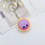 Yoo Biểu Hiện Dễ Thương Hấp Bun Móc Khóa Thiết Kế Hoạt Hình Ngộ nghĩnh Cho Chìa Khóa Túi Và Điện Thoại Nhẹ Nhựa Chắc Chắn Materi