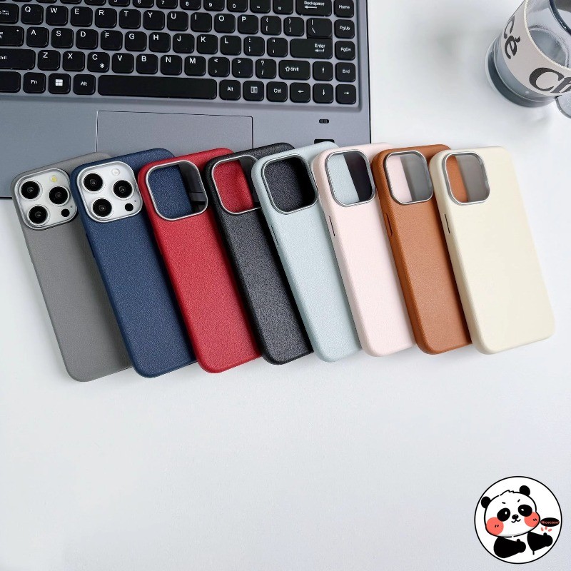 Vỏ Da PU Cho Realme 16 15X 15T 15 14 Pro Plus 14X 5G 4G Vỏ Điện Thoại Mềm Chống Sốc Màu Morandi Đơn Giản Dễ Thương
