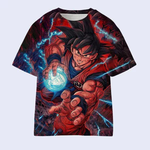 Áo Thun Dragon Ball Anime Vintage, Thoải Mái Hàng Ngày, Phong Cách Thời Trang
