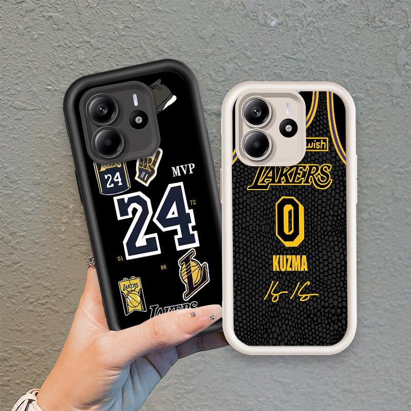 Ốp Lưng Cho Redmi Note 14 4G 5G Hoạt Hình Silicon Mềm Ốp lưng TPU NO.0 24 Bóng Rổ Cậu Bé Kobe Thiên Thần Mắt Chống Sốc Ốp Lưng