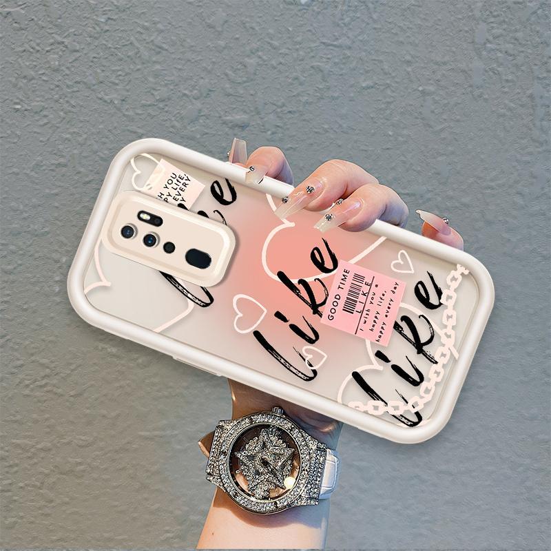 Ốp Cho OPPO A9 2020 A5 2020 A11 Ốp Điện Thoại Mềm Silicon Hoạt Hình TPU Like Music girl Angel Eye Chống Sốc Ốp Lưng