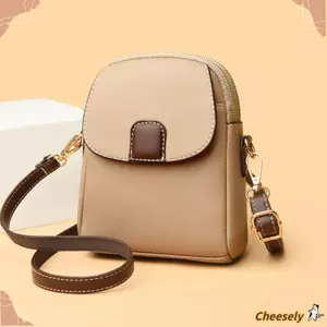 Túi đeo vai CHEESELY, Túi đeo chéo Mini bằng da, Túi xách nữ thông thường chất lượng cao