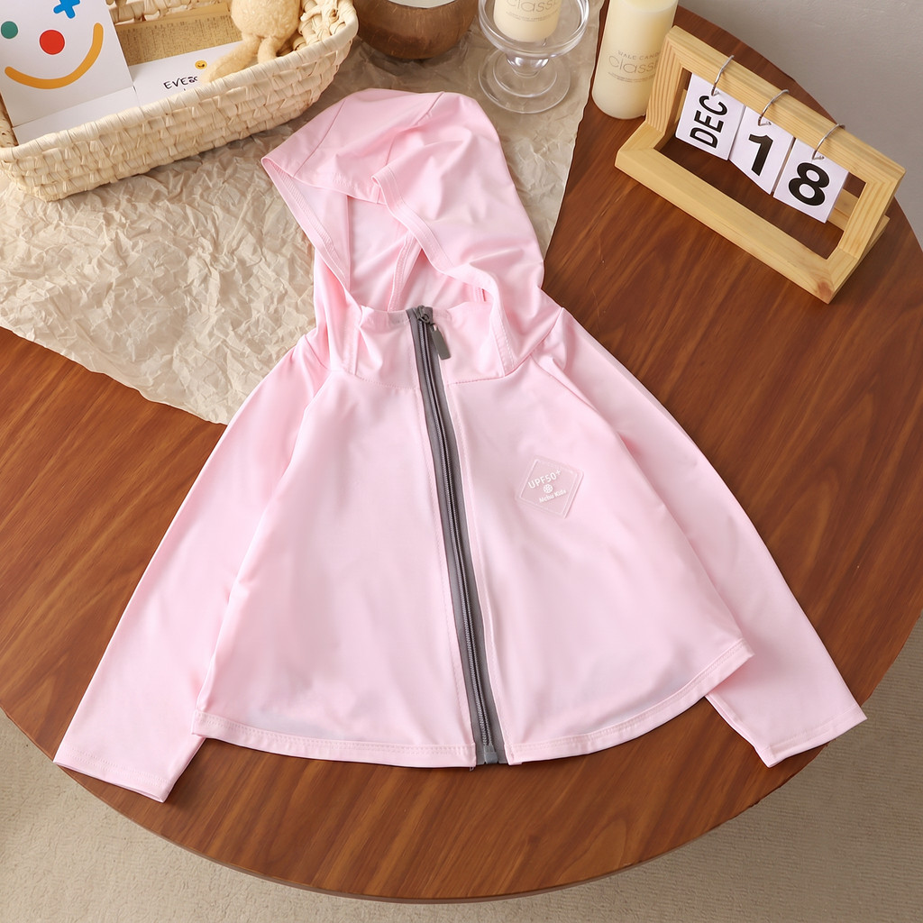 Áo Chống Nắng Trẻ Em Áo Choàng Chống Nắng Soleil UPF50+ Có Mũ Siêu Nhẹ Thoáng Mát Unisex 2-12 Tuổi - NUGGAP