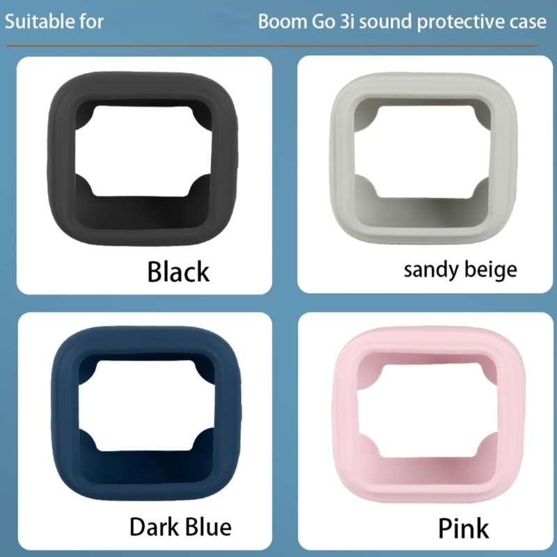Premium Silicone Protective Cover For Boom GO 3I Speaker Case Durability Shell