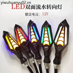 Xe Máy Xe Điện Sửa Đổi Phụ Kiện LED Chạy Nước Bật Tín Hiệu Bật Off-Road Xe Horizon Street Thể Thao Xe Ô Tô