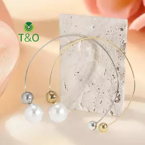 Vòng chocker giả ngọc trai bóng dành cho nữ, trang sức thanh lịch cho lễ cưới và thời trang