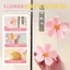Sakura Từ Tủ Lạnh Nam Châm Cói Kẹp Cánh Hoa Niêm Phong Kẹp Túi Kẹp Snack Sealer Nhà Bếp Bảo Quản Thực Phẩm saixit2vn