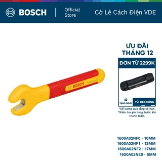 Cờ Lê Cách Điện VDE 8mm/ 10mm/ 13mm/ 17mm Bosch – Siết Chặt An Toàn, Chuẩn Đức