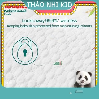 [TRỢ GIÁ] COMBO 2 Bịch tã/bỉm Huggies Nature made PANDA bề mặt sợi tre thiên nhiên cho bé - TỔNG KHO BỈM LINH ĐÀM