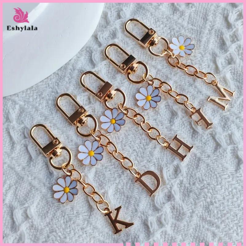 Móc Khóa Chữ Kim Loại Thời Trang A-Z 26 Chữ Cái Móc Khóa Quyến Rũ Điện Thoại Di Động Móc Khóa Túi Mặt Dây Chuyền Phụ Kiện Quà Tặng Cặp Đôi [MỚI]