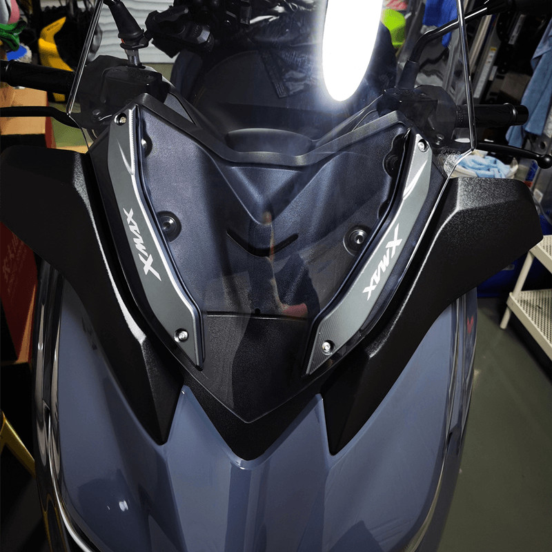 Dành cho Yamaha XMAX300 2018-2024 Giá đỡ gắn kính chắn gió Viền trang trí