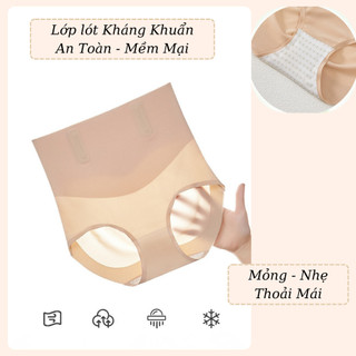 Quần lót su cạp cao VANVENE QG208 gen bụng chống cuộn nâng mông tàng hình không lộ viền cao cấp