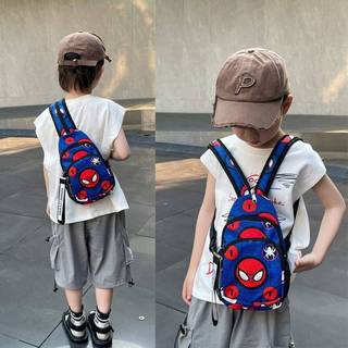 Trường Tiểu Học Trẻ Em Du Lịch Đi Chơi Ba Lô Nhỏ Bé Trai Đẹp Trai Dễ Thương Người Nhện Ba Lô Túi Đeo Ngực Túi