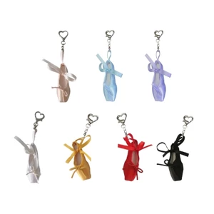 Yoo Tinh Tế Thủ Công Mini Ballet Khiêu Vũ Giày Quyến Rũ Móc Khóa Ví Thanh Lịch Item