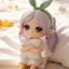 YT4 Frieren: Beyond Journey 's End Frieren Phong cách Pyjama dễ thương Beauty Girl Bộ sưu tập Nhân vật hành động