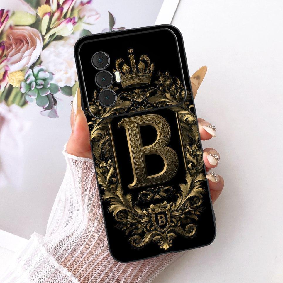 Dành Cho Tecno Spark 8 Pro Spark 8C 8P Ốp Lưng Matte Balck Slim Soft TPU Vỏ Điện Thoại Silicon Màu Đen Đỏ Họa Tiết Chữ Vỏ
