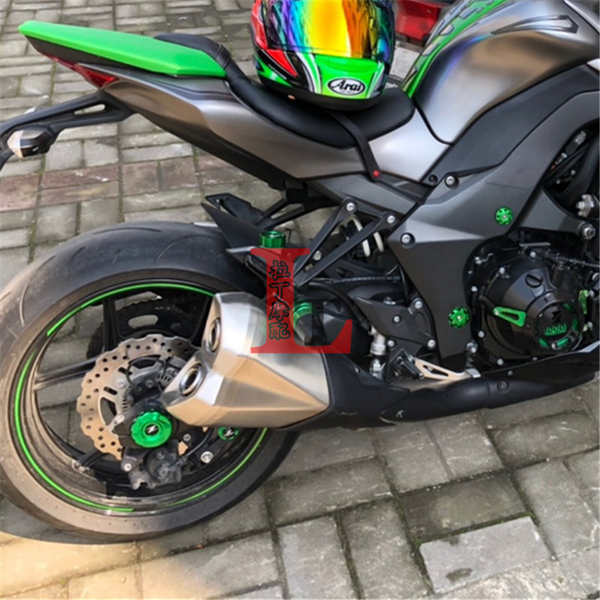 Ống xả sửa đổi Z1000/sx Z900SE RS Z750 Z800 thanh bảo vệ bóng chống rơi phù hợp với Kawasaki