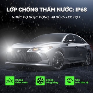 chất lượng cao 2 Bóng Đèn Cos / Đèn Pha led H4 H7 H11 9005 9006 80W 20000LM Thiết Kế Nhỏ Gọn Chuyên Dụng Cho Xe Hơi