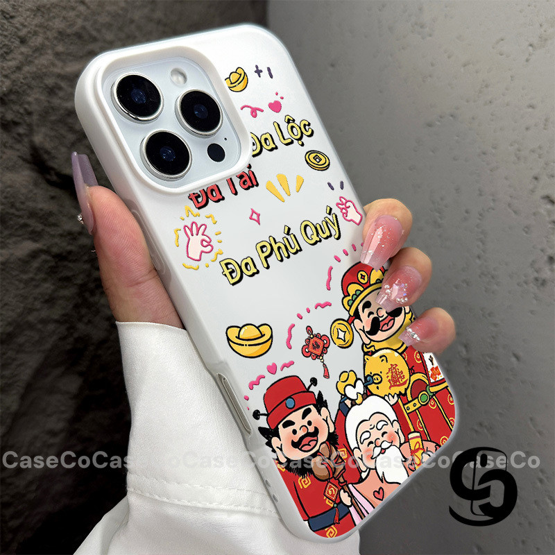 Ốp Cho Realme C85 C71 C75 15X 5 5i C15 C21Y C25Y C63 C33 C31 C21 C65 C53 C67 C51 Ốp điện thoại may mắn năm mới