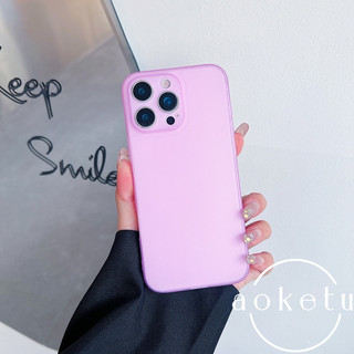 Ốp điện thoại TPU màu cam mờ siêu mỏng dành cho iPhone 13 14 15 16 17 Pro Max bao gồm tất cả vỏ mềm chống rơi