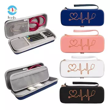 Ống nghe LUOLUVO, Hộp lưu trữ cứng EVA, Hộp đựng du lịch chống sốc di động đa chức năng cho Littmann Classic III