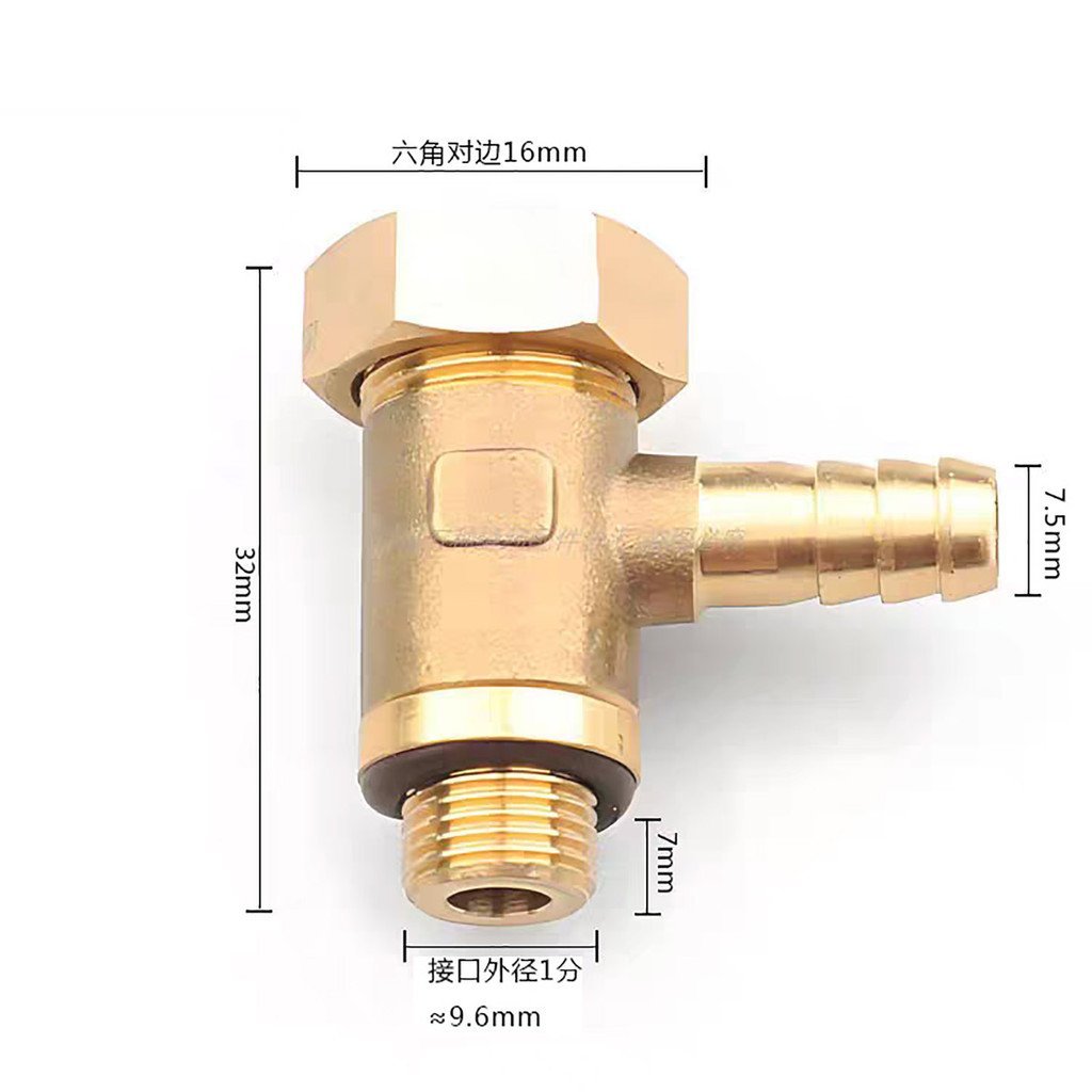 Máy pha cà phê Van giảm áp OPV Van giảm áp có thể điều chỉnh Máy tạo hơi nước 1 điểm G1 / 8 Chủ đề 80A3