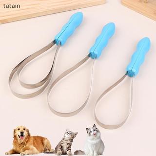 Tatain Bàn Chải Tóc Hai Mặt Thú Cưng Tóc Chống Trơn Trượt Tay Cầm Bàn Chải Cưỡi Ngựa Cạp Thú Cưng Tẩy Lông Bụi Cho Chó Mèo Ngựa VN