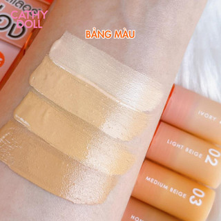 Kem Che Khuyết Điểm Cathy Doll Sáng Da Mờ Thâm, Không Tạo Rãnh Nhăn Vit C Ampoule Concealer 4.1 g