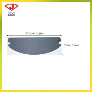 Mũ bảo hiểm xe máy Mũ bảo hiểm chống sương mù Chèn miếng dán 27.20X8.80X0.10CM Đen yuanjingyouzhang
