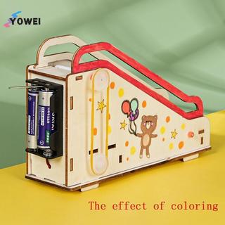 YOWEI Sáng Tạo Bằng Gỗ Cơ Thang Máy 3D Xếp Hình Mô Hình DIY Lắp Ráp Bộ Đồ Chơi Cho Trẻ Em Khoa Học Quà Tặng Trang Trí Phòng VN