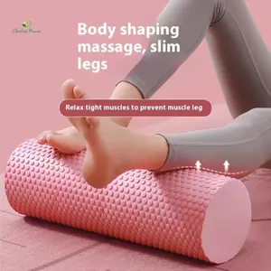 Con lăn yoga tròn EVA xốp xi lanh cho Pilates và tập luyện tại nhà - Đường kính 10cm, chiều dài 30cm