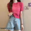 Áo BRABRAA Rỗng, Áo dệt kim ngắn tay mỏng ngắn, Áo thun thời trang thông thường mùa hè