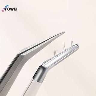 Nhíp lông mi YOWEI Kẹp nối dài bằng thép không gỉ Siêu cứng Nhíp có độ chính xác cao có đầu sợi Dụng cụ trang điểm VN