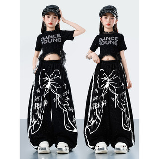 Đồ tập nhảy dance cho bé gái Quần áo hiphop Bộ tập nhảy cho Đồ nhảy hiện đại cho bé gái Croptop Đồ tập nhảy cho bé Quần áo trẻ em Đồ nhảy zumba cho Đồ nhảy cho bé
