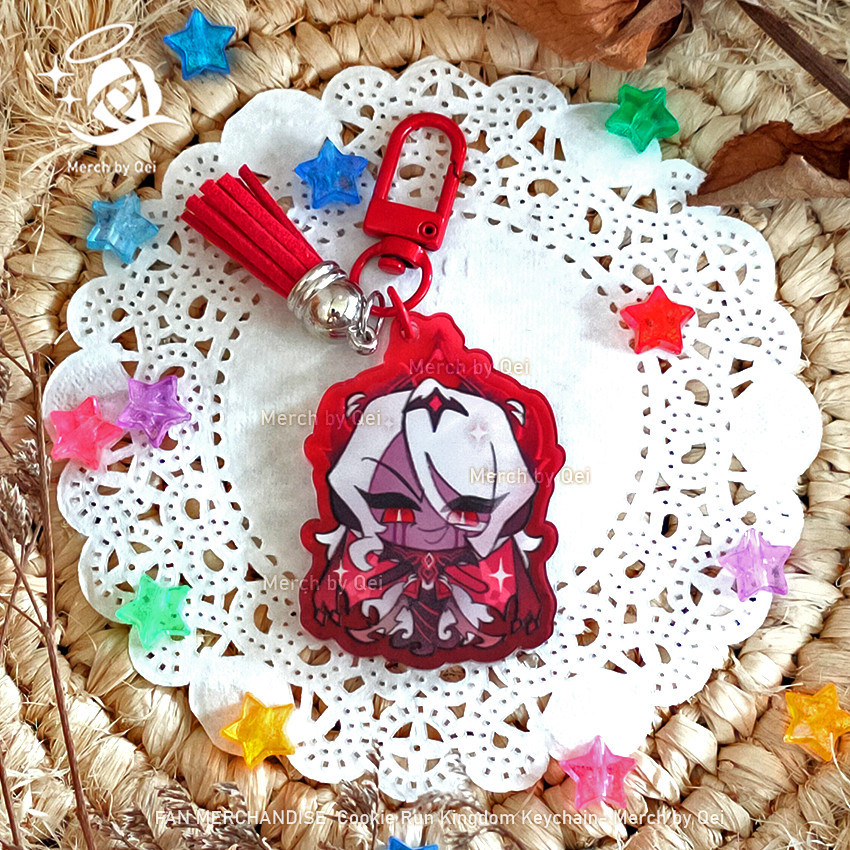 Keychain COOKIE RUN KINGDOM [WITCH, LEGENDARY, ELEMENTAL] Fan Merchandise - MERCH BY QEI