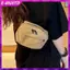 E-WOITD Thời Trang Macaron Nylon Vuông Túi Vải Nhẹ Túi Đeo Vai Đa Năng Messenger Túi Điện Thoại Di Động E-WOITD