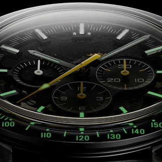 Cổ Điển Thạch Anh Đua Chronograph Đồng Hồ Apollo 8 Nam Dây Da Dạ Quang Nam Thể Thao Đồng Hồ Đeo Tay Thời Trang Thường Ngày Đồng Hồ